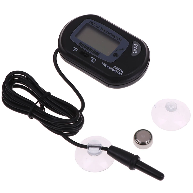 Цифровой ЖК-экран сенсор аквариумный контроллер термометра воды проводной