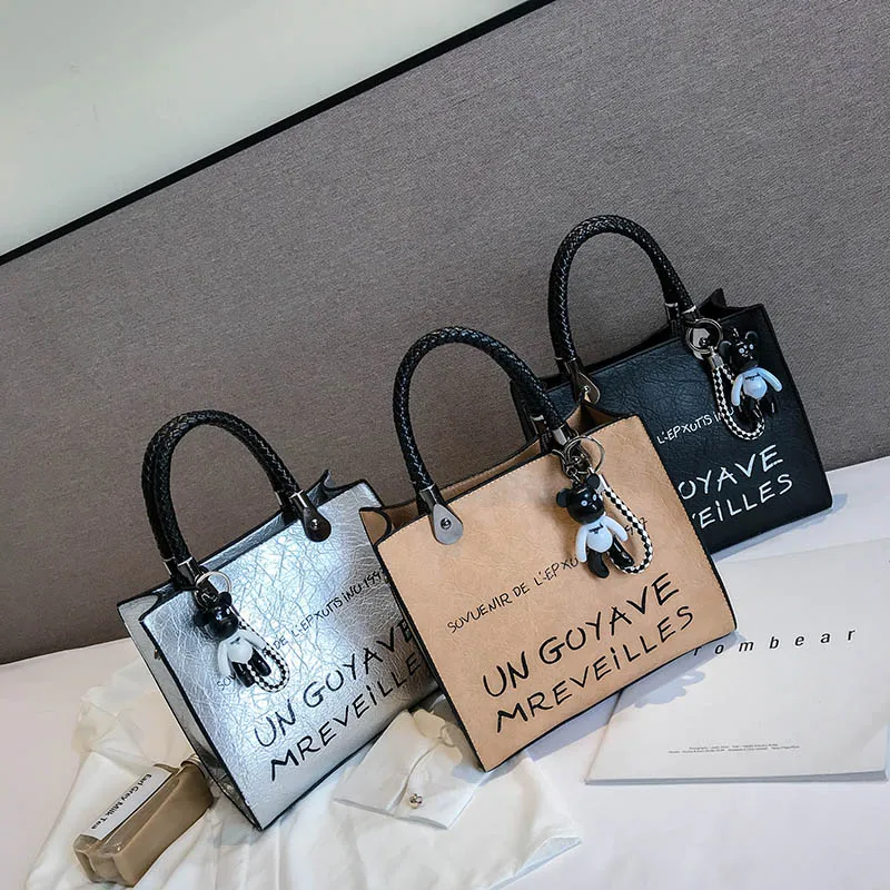 Горячая новинка Модная элегантная женская сумка кожаная через плечо модная gg