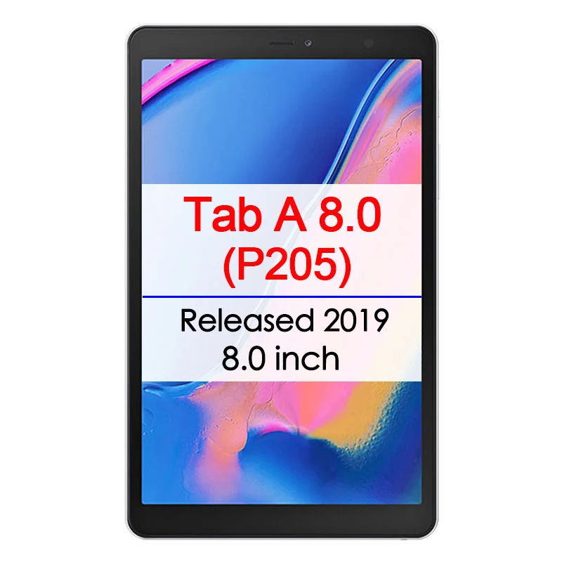 For Tab A 8.0 P205 Планшет Защитное стекло для samsung Tab A 10,1 8,0 S5e 10,5 дюймовый защитный экран на Galaxy T725 T510 P205 Броня пленка - Цвет: For Tab A 8.0 P205