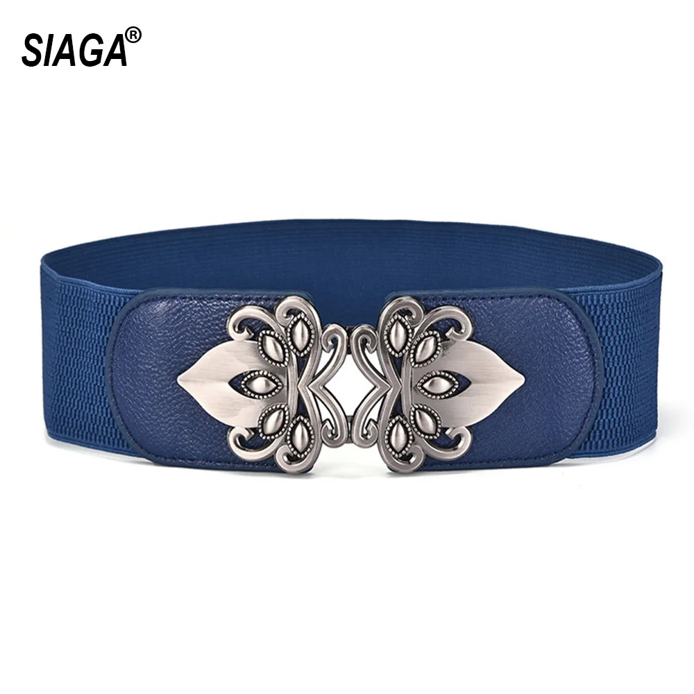 Модный качественный кожаный эластичный пояс Женское пальто широкий уплотнение