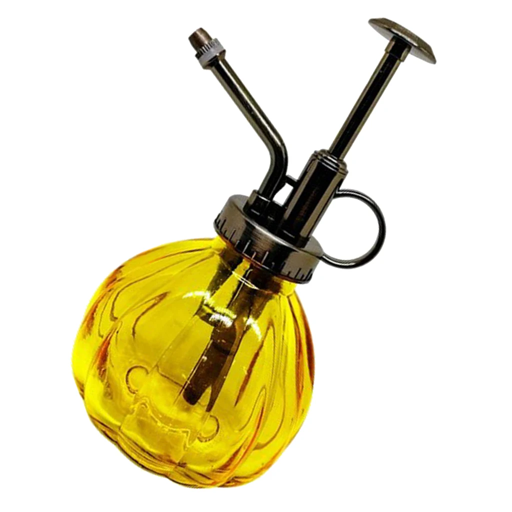 Винтажная распылительная бутылка садовая с распылителем Цветочная стеклянная