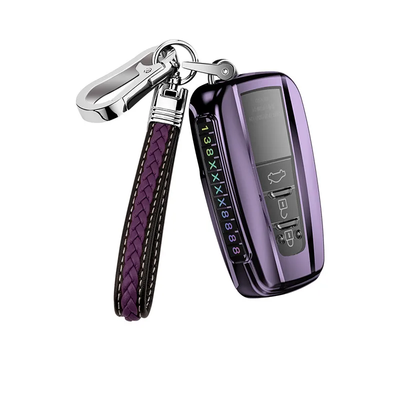 Чехол для автомобильного ключа чехол Toyota Camry Prado Willanda CHR Prius Corolla RAV4 аксессуары