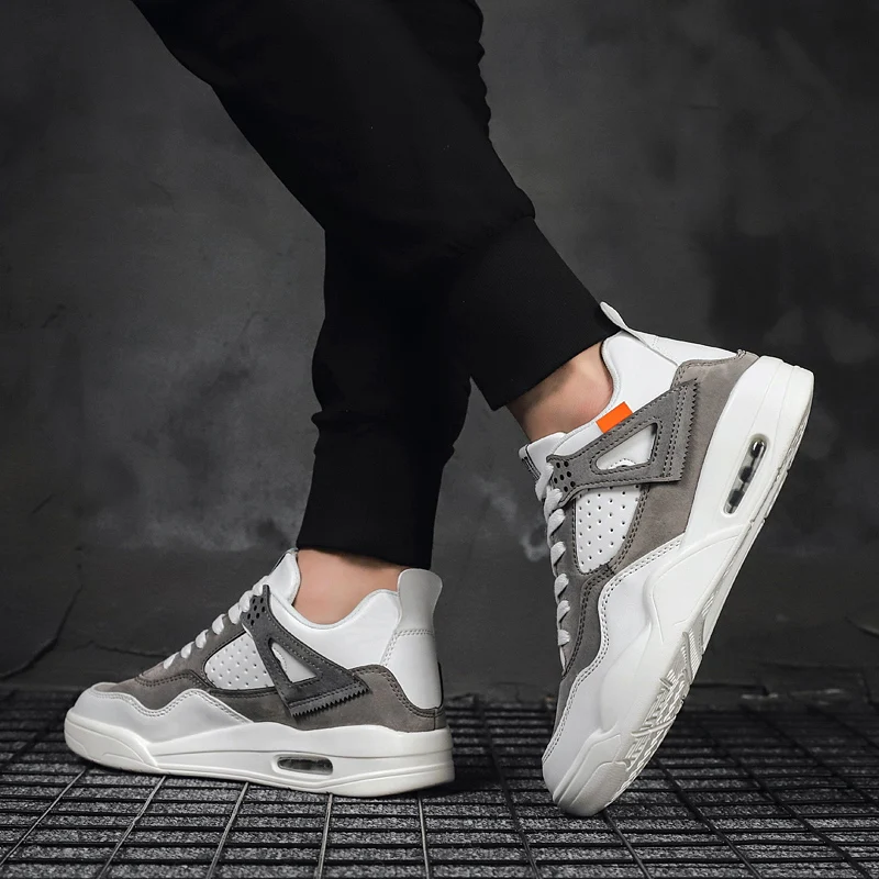 Мужская обувь с воздушной подушкой в стиле ретро AJ4 мужская мужские кроссовки |