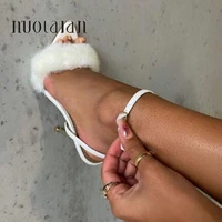 2021 fashion summer women pumps sexy high heels sandals ankle strap women shoes pointed toe high heels party dress shoes woman