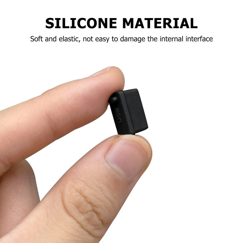 

160pcs/10 Packs Laptop Ports Plugs Anti-dust Charging Port Stoppers