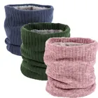 Зимние теплые вязаные шарфы-кольца для всех