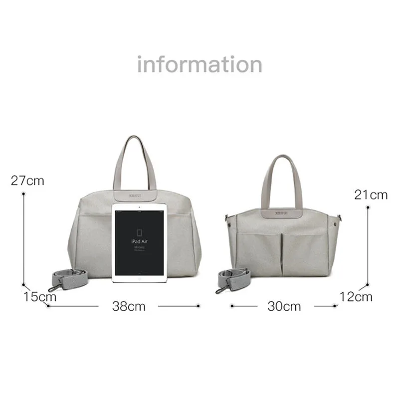 

Multifunction Waterproof Milk Bottle Baby Nappy Diaper Bag Mummy Shoulder Strap Handbag Tote Travel Outdoor Activity Bags Hobos