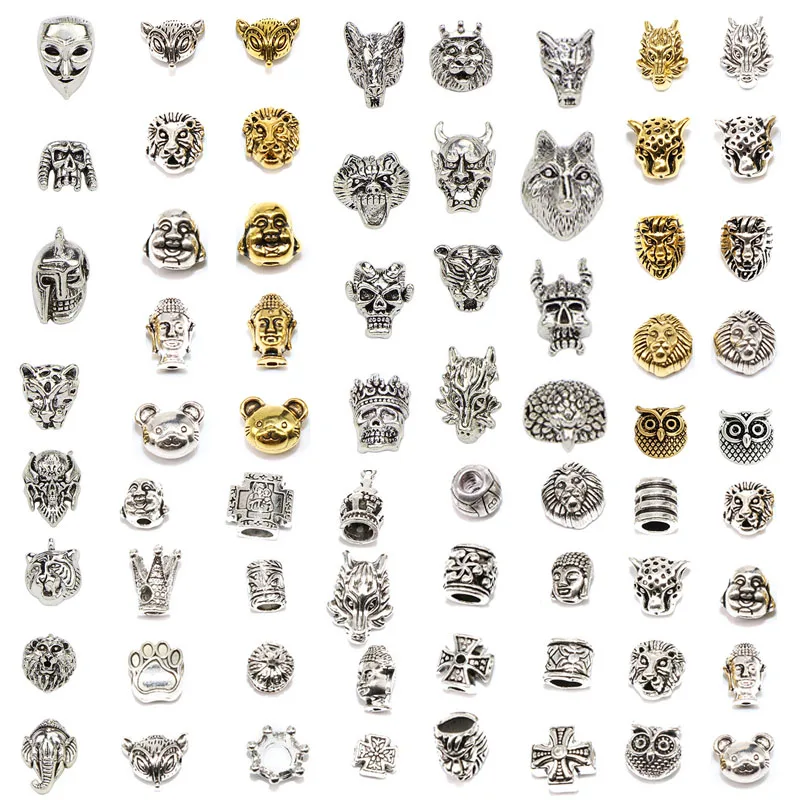 

Бусины ручной работы, круглые, с посеребренным покрытием, смешанные размеры