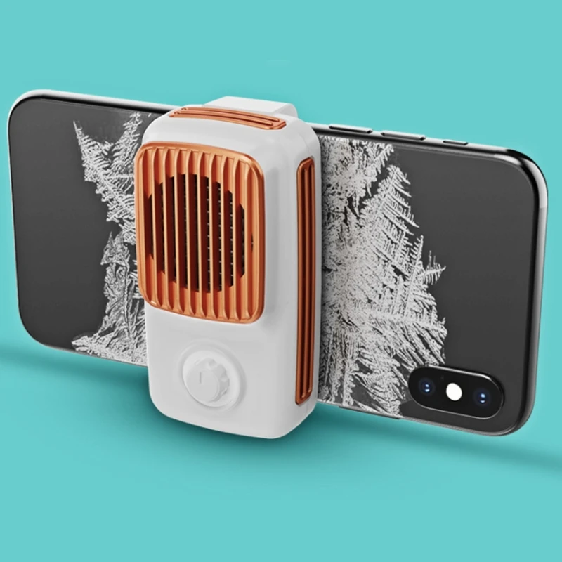 

Mobile Cooler Type C Rechargeble Cooler 3 Gear Wind Speed LED Light Cellphone Cooler Suitable For All Smartphone Sizes