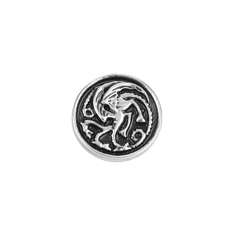 Brooch-P064 Светящаяся Игра престолов автомобильный брелок в виде дракона Дамская пара сумка брелок светится в темноте модные очаровательные украшения Брелки - Цвет: Brooch-P064