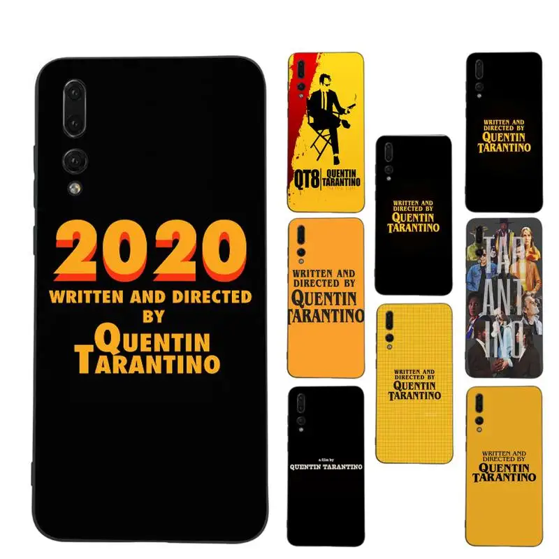 

Written Directed Quentin Tarantino Phone Case Soft Silicone Case For Huaweip30lite p30 20pro p40lite P30 Capa