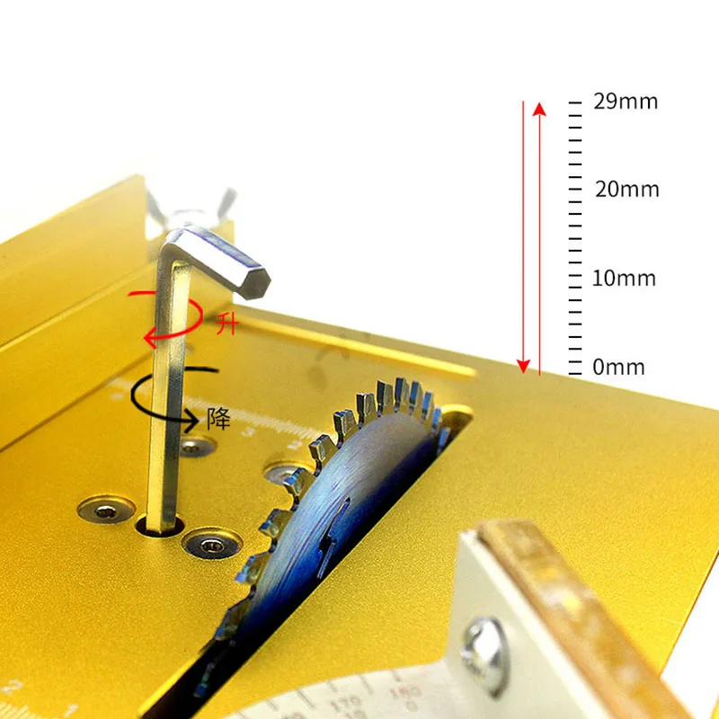 Aluminum Router Table Insert Plate Circular Saw Flip Cover With Miter Gauge Guide For Woodworking Workbench Tool | Инструменты