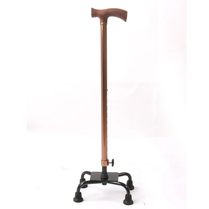 

Костыли для пожилых людей из чистого алюминия и бронзы телескопические костыли для пожилых людей с ограниченными возможностями и четырьмя ...