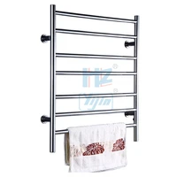 free shipping stainless steel electric heated towel rail wall mounted towel warmer bathroom accessories towel dryer racks hz 926