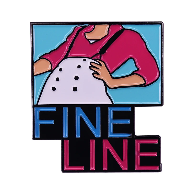 HS Pin коллекция Плача в прохладном стиле Подсолнух мелкая линия арбуз сахар вишня