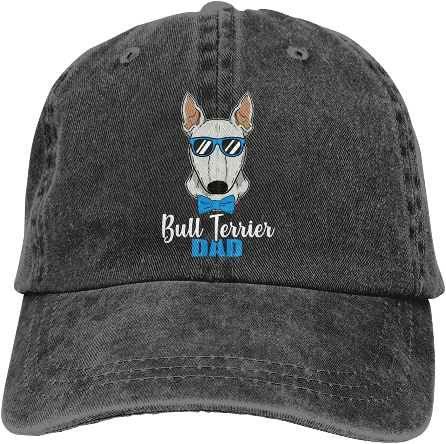 

Cool Bull Terrier Dog Lover Pet Baseball Cap Dad Hat Adjustable Vintage Washed Cotton Funny for Women Men Unisex Trucker Hats