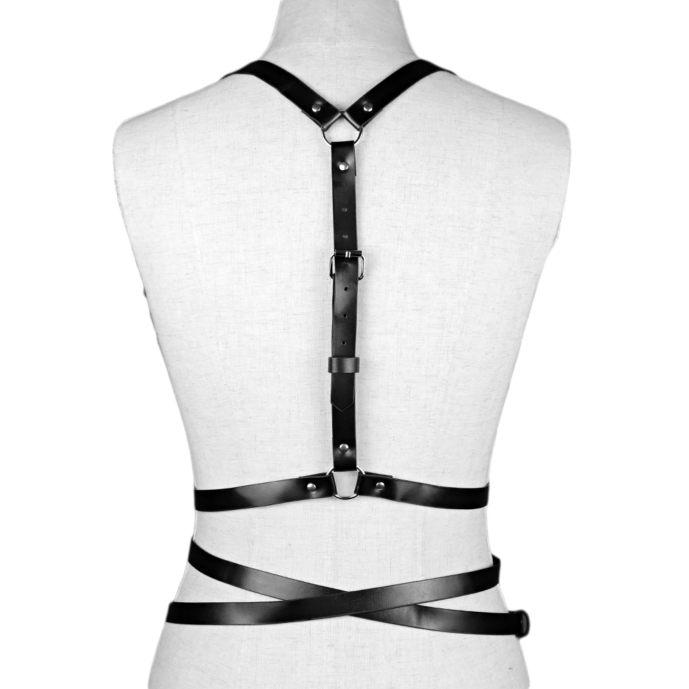 Модный кожаный ремень UYEE сексуальное нижнее белье регулируемые кожаные подвязки