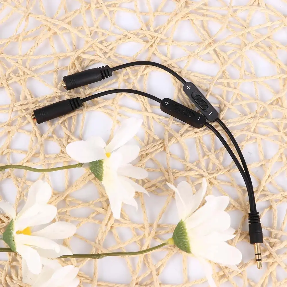 Качественный удлинитель с двумя штекерами на 2 гнезда переключатель регулировки