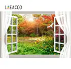 Фон для фотосъемки Laeacco с изображением природного водопада птицы дерева облачного синего неба