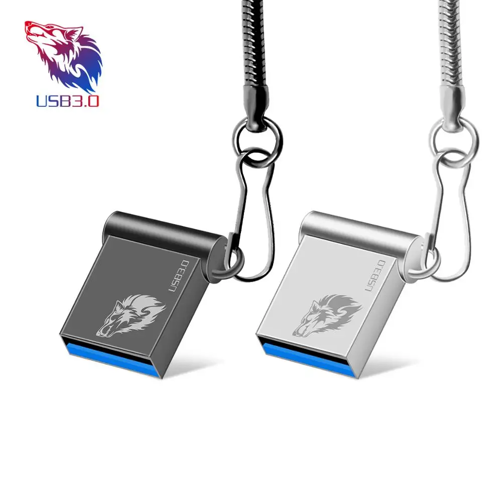 

super mini Metal USB 3.0 Stick high speed 4GB 8GB 16GB 32GB 64GB real capacity usb3.0 Pendrive Flash Memory stick new arrival