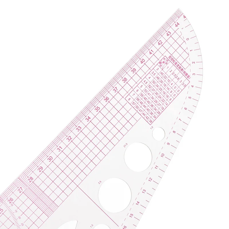 Линейка с модным дизайном многофункциональная линейка для изготовления одежды