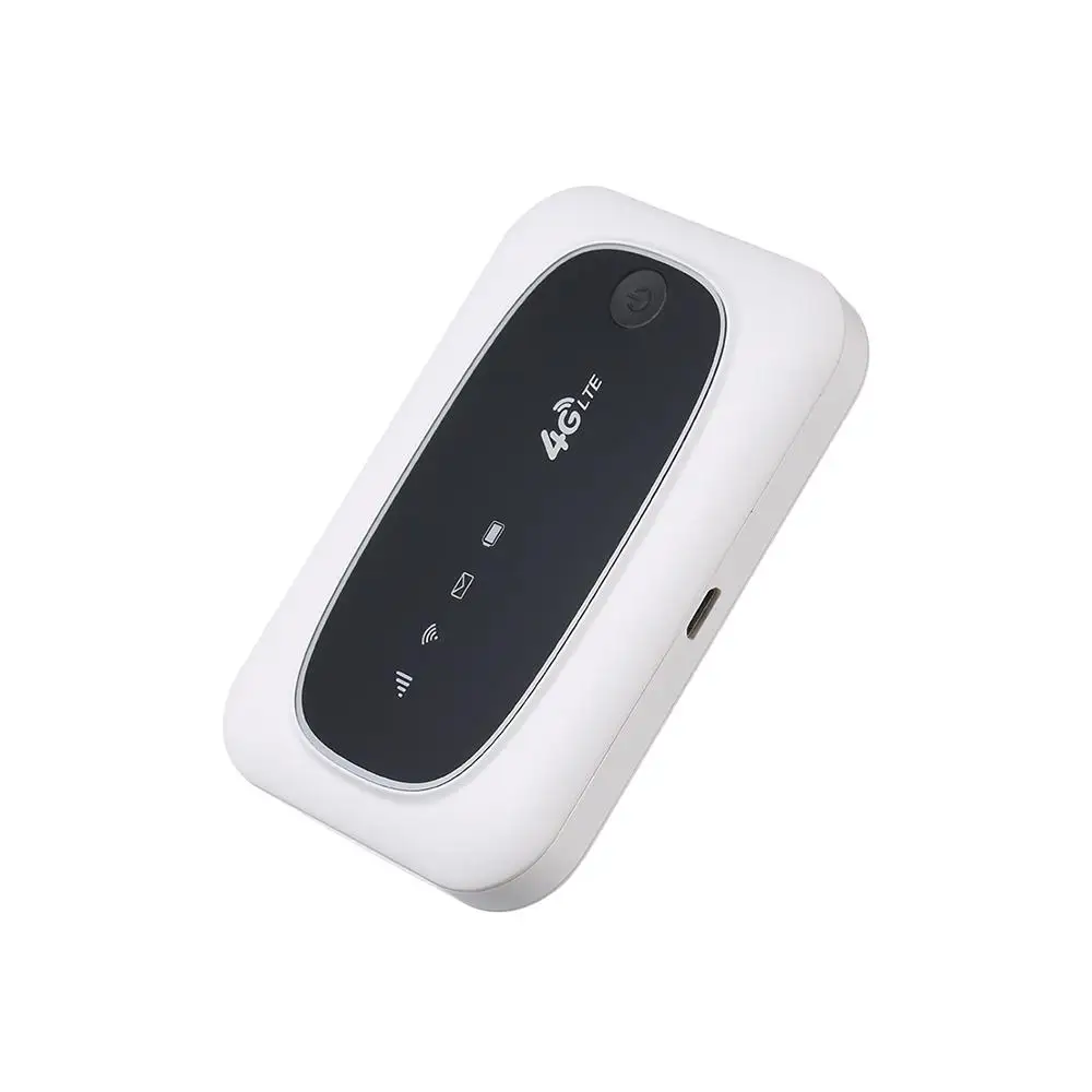 4G LTE CAT4 150M Unlocked Mobile MiFi Portable Hotspot Wireless Wifi Router SIM Card(White)