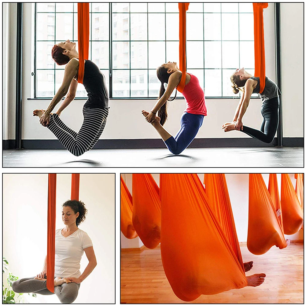 Регулируемый антигравитационный домашний гамак для аэройоги качели