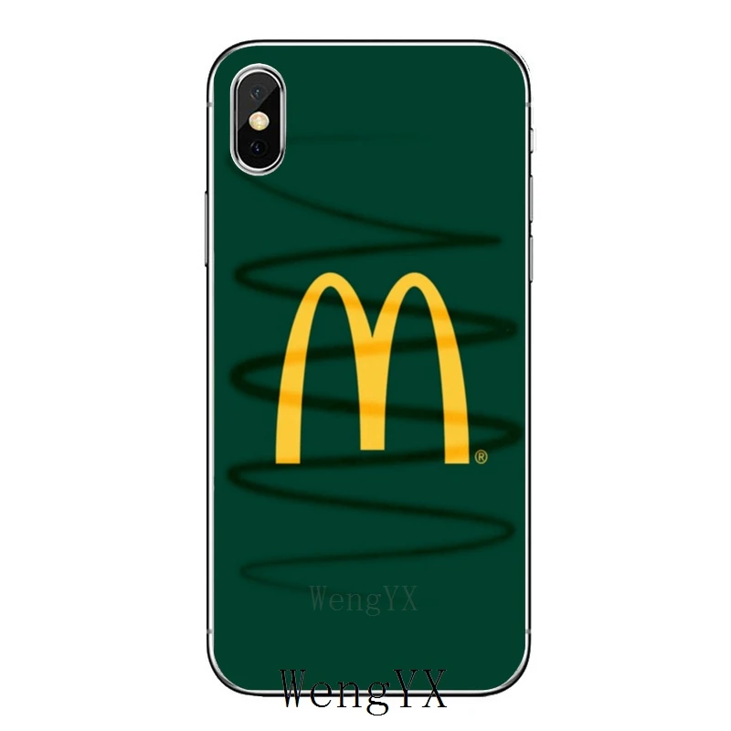 Чехол для iPhone 11 Pro XS Max XR X 8 7 6 6S Plus 5 5S SE Mcdonalds мягкий чехол - Цвет: Mcdonalds-A-03