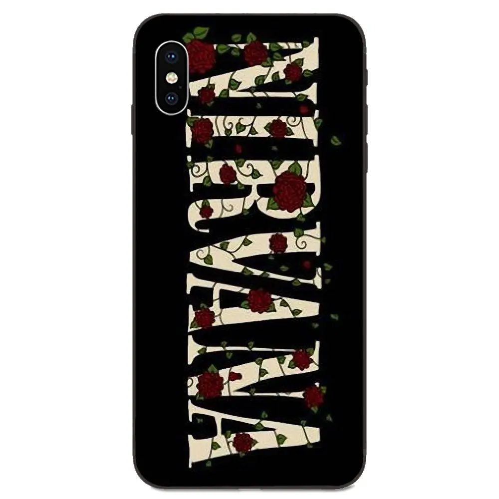 Fashion Music Band Nirvana Logo For Galaxy A3 A5 A6 A6s A7 A8 A9 A10 A20E A30 A40 A50 A60 A70 A80 A90 Plus 2018 | Мобильные телефоны