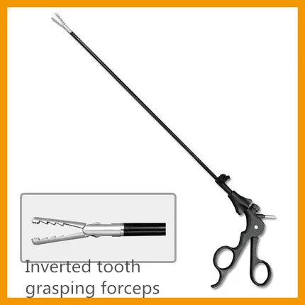 

Лапароскопические инструменты, лапароскопические щипцы для захвата перевернутых зубов, лапароскопические щипцы для захвата, инвертирован...