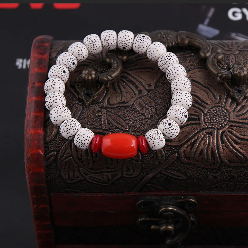 Браслеты Lobular из красного сандалового дерева браслеты старого материала