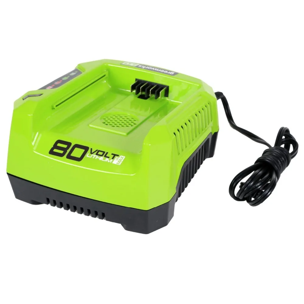 Открытый сад сдуватель листьев Greenworks Pro 80V 500 CFM DigiPro беспроводные 2.0ah аккумулятор и