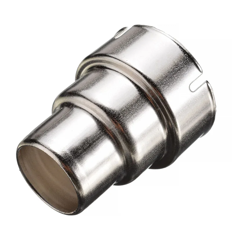 4 Uds. Pistola de calor boquillas de aire Kit eléctrico accesorios herramientas industriales envoltura retráctil diámetro interior 35mm plata