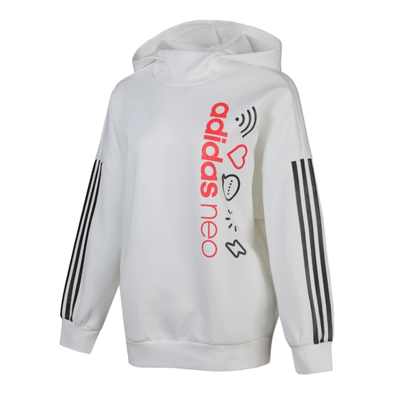 Новое поступление Оригинальный Женский пуловер с капюшоном Adidas NEO W CS HV