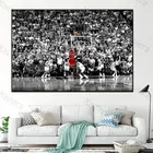 Постер на стену с изображением баскетбола и суперзвезды, в скандинавском стиле, для украшения дома, гостиной, для подростков, для мальчиков