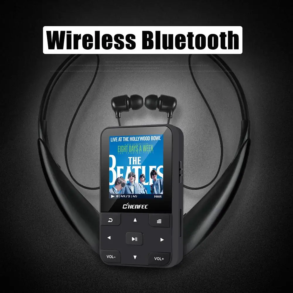 Миниатюрный MP3 плеер RUIZU с Bluetooth 5 1 FM радио рекордером поддержкой TF/SD карт +