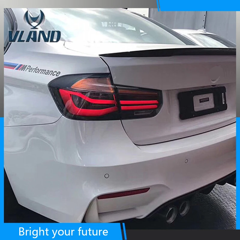 Задний автомобильный светильник VLAND для BMW F35 F30 318i M3 задний s 2013 2018 темно красный