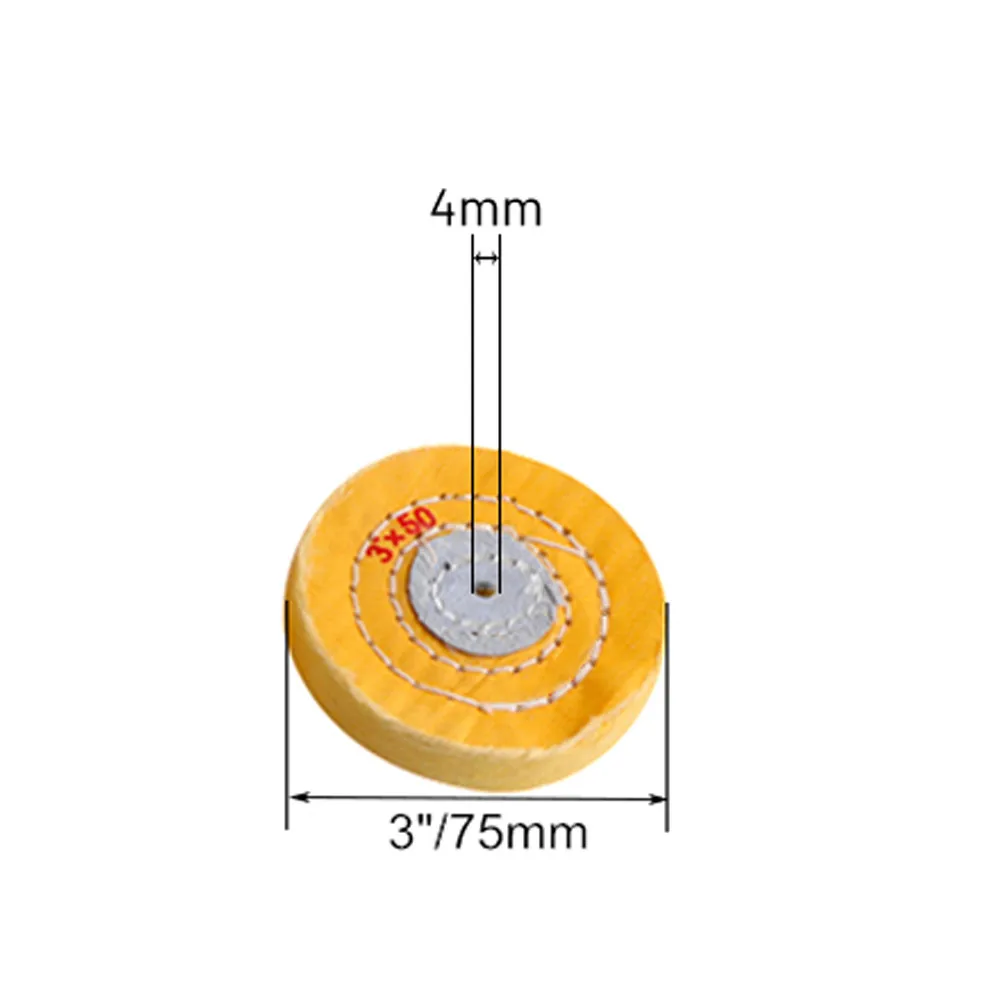

3-6 Inch Buffing Soft Polishing Buffer Polish Wheel Pad Kit For Bench Grinder New And High Quality