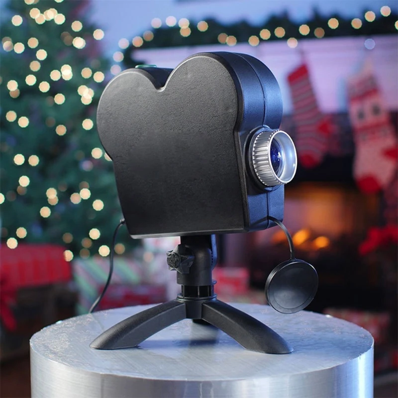 

Christmas Halloween-Laser Projector 12 Movies Disco Light Mini Window Home Theater Projector Indoor Outdoor Wonderland Projector