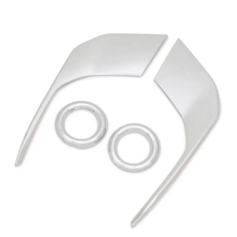 Для Mitsubishi ASX / RVR 2016 2017 из АБС-пластика хромовые автомобильные передние