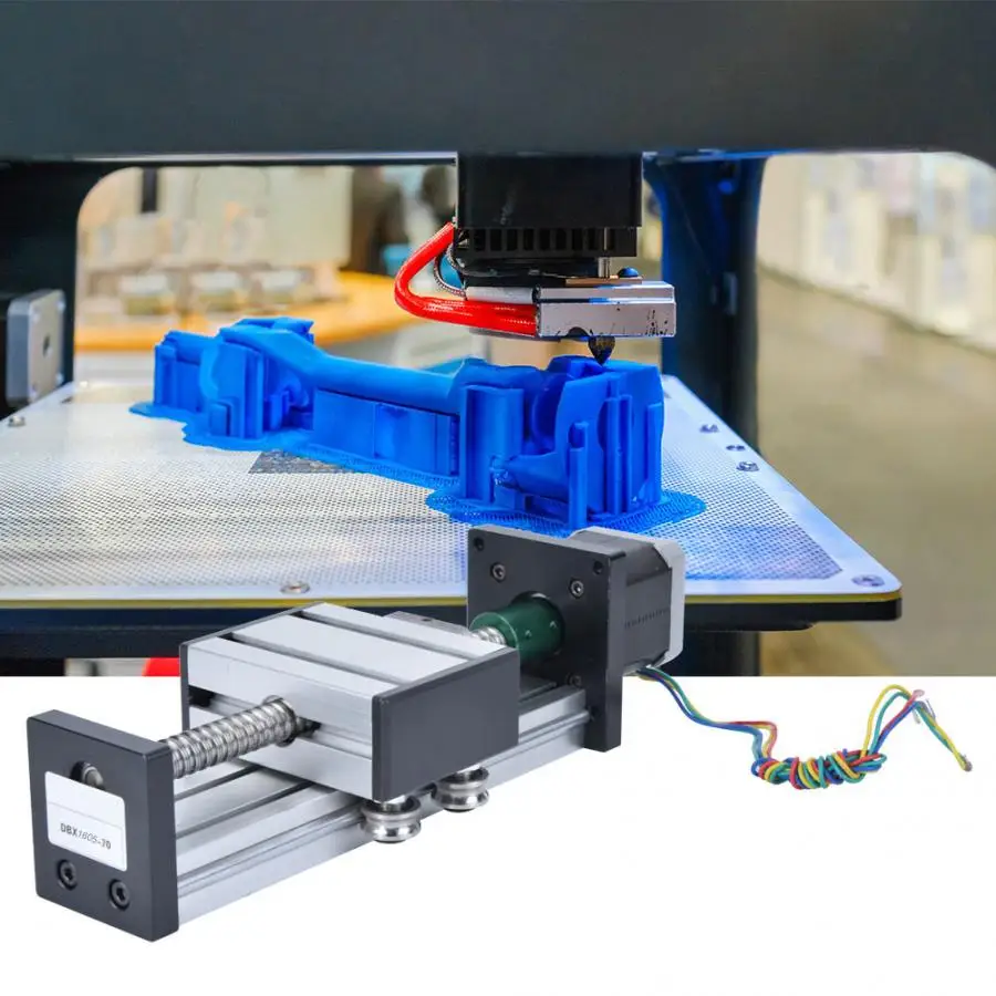 100 мм шариковый винт линейная направляющая один вал с эффективным ходом 57