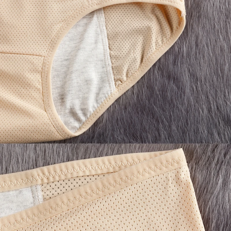 Менструальное нижнее белье хлопковые трусы с защитой от протечек Женские брифы