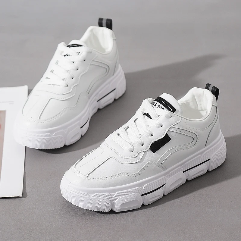 

2021 spring new small white shoes women's versatile student board shoes net red leisure sports women's shoes fashion shoes