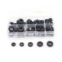 105pcs waterproof protect wire tool 7 sizes set sealing rubber cables grommet kit electrical plugs conductor gasket ring