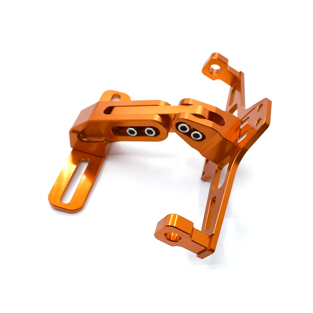 

Universal CNC aluminum motorcycle adjustable angle number plate bracket for Suzuki TL1000S DL650 V-STROM GSR600 GSR750 SFV650