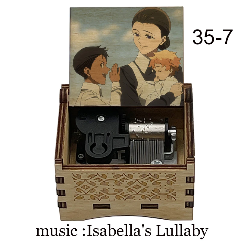 Деревянная Колыбельная Изабелла музыкальная шкатулка для подруги девочек