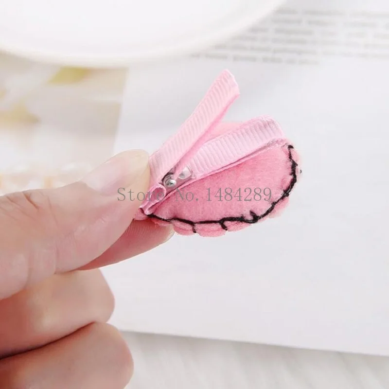 6 шт./компл. новые модные заколки для волос детей детские с бантом и цветами