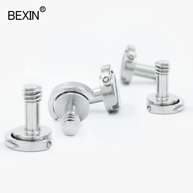 Аксессуары для штатива BEXIN 1/4 дюймов винт для камеры d-кольцо адаптер для камеры Крепление Винт для быстрого крепления пластина шарик головка DSLR камеры