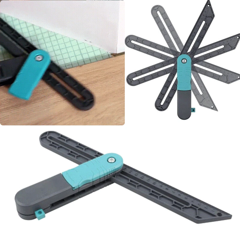 Инструмент для измерения угла замка регулируемая угловая измерительная линейка