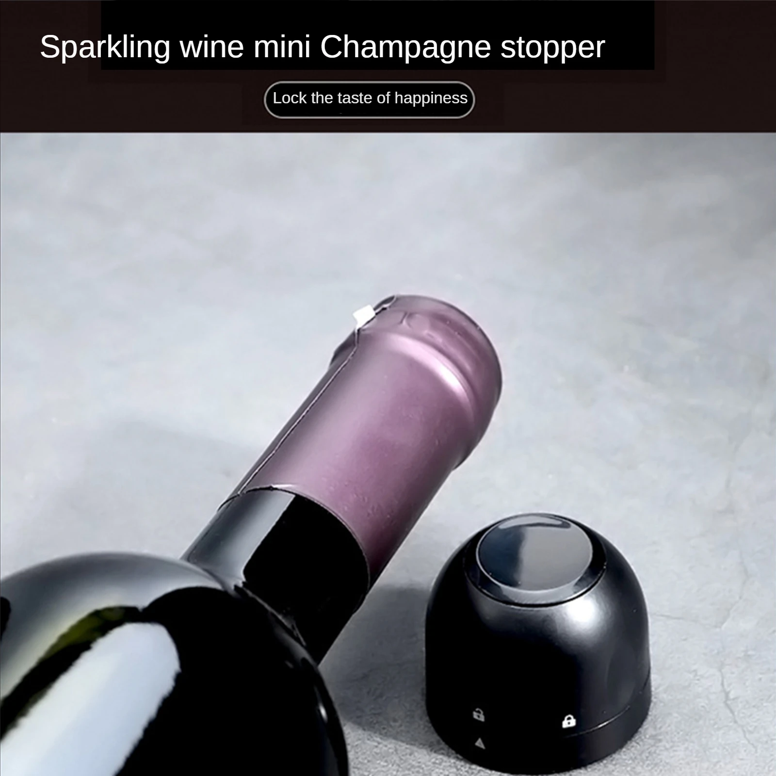 

Герметичная крышка для бутылки с пробкой из силикона и АБС-пластика